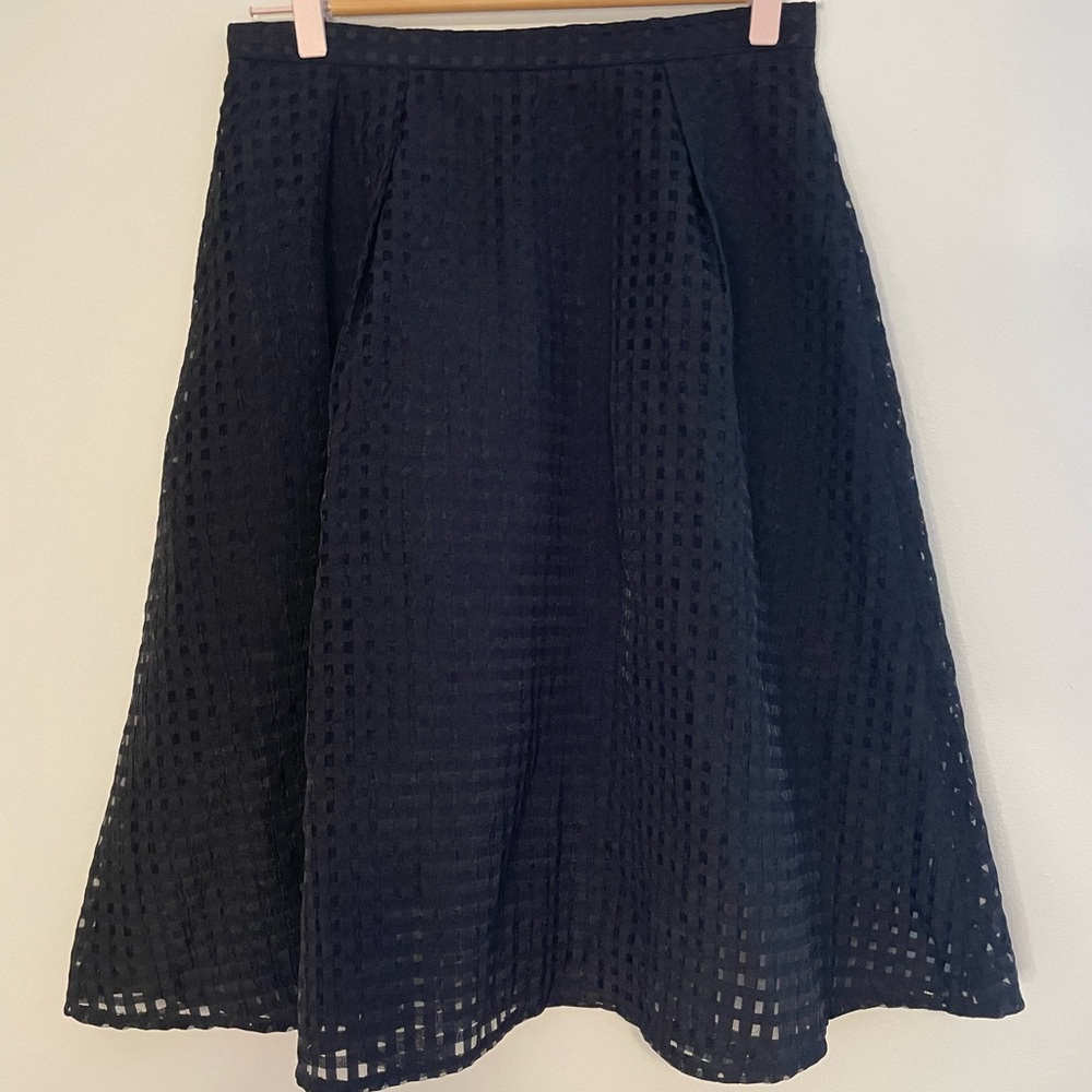 Black A-Line Skirt